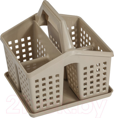 Подставка для кухонных приборов Violet Лофт / 480020 (латте)