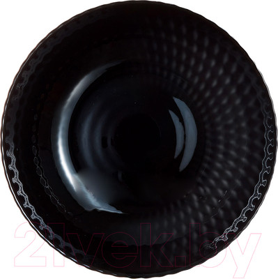 Тарелка столовая глубокая Luminarc Pampille 10Q4619 (черный)