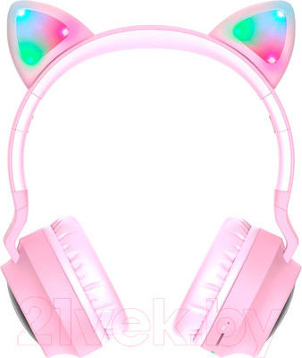 Беспроводные наушники Hoco W27 (розовый)