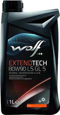 Трансмиссионное масло WOLF ExtendTech 80W90 LS GL 5 / 2408/1 (1л)