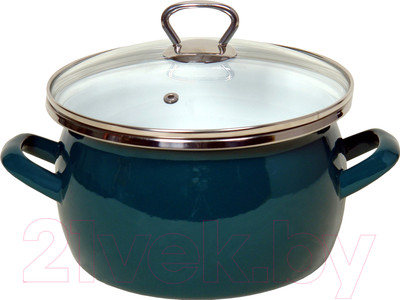 Кастрюля Сантэкс 1-2440111 (изумрудный)