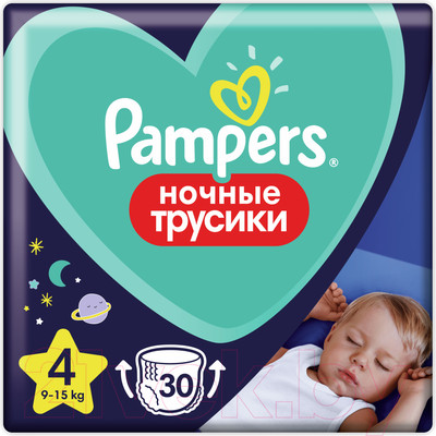 Подгузники-трусики детские Pampers Pants 4 Maxi (30шт)