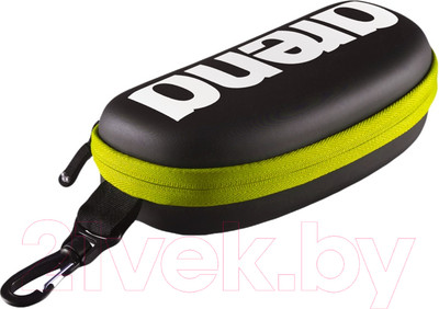 Чехол для очков для плавания ARENA Goggle Case / 1E048503 (Black/Silver/Fluo Yellow)
