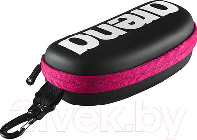 Чехол для очков для плавания ARENA Goggle Case / 1E048509 (Black/White/Fuchsia)