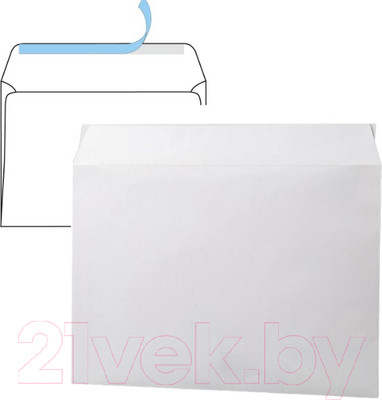 Набор конвертов почтовых Ряжская печатная фабрика С4 / ш/к-70765 (500шт)