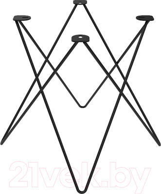 Подстолье Sheffilton SHT-TU37 (черный муар)