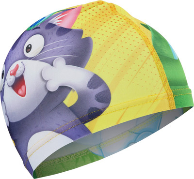 Шапочка для плавания Onlytop Swim Кот и крокодил / 7445109