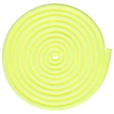 Скакалка для художественной гимнастики Grace Dance 4446817 (3м, неон желтый)