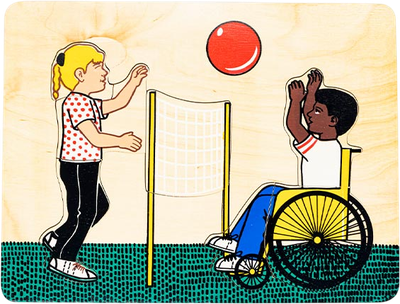 Развивающая игра ЛЭМ Волейбол / 40707