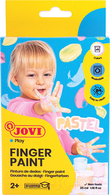 Пальчиковые краски Jovi 540P  (6цв)