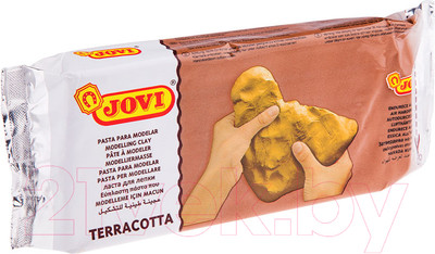 Пластилин скульптурный Jovi 89 (1кг, терракотовый)
