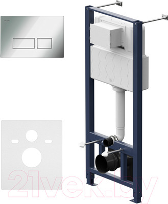 Инсталляция для унитаза AM.PM I012704.7051 (с кнопкой смыва)