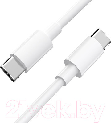 Кабель Hoco X51 Type-C to Type-C (2м, белый)