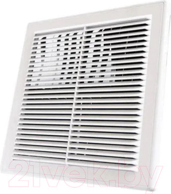Решетка вентиляционная Viento 2525ВР-ОК вытяжная с защитой от обратной тяги (250x250)