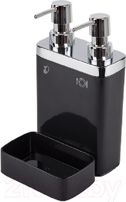 Дозатор моющего средства с подставкой для губки Primanova Viva M-E10-06