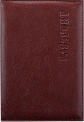 Обложка на паспорт OfficeSpace 222064 (коричневый)