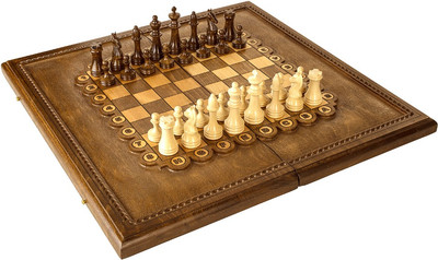 Набор настольных игр Mkhitaryan Шахматы, нарды / DM109-5