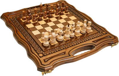 Набор настольных игр Haleyan Бриз 2 Шахматы, нарды / kh144-4