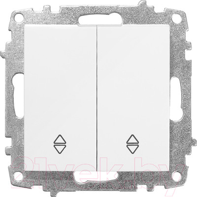 Выключатель El-Bi Zena-Vega / 609-015600-211 (белый)