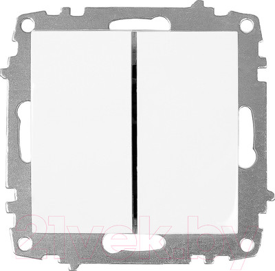 Выключатель El-Bi Zena-Vega / 609-015600-202 (белый)