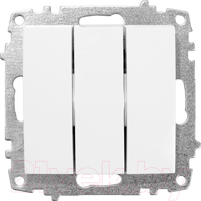 Выключатель El-Bi Zena-Vega / 609-015600-254 (белый)