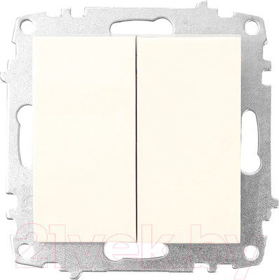 Выключатель El-Bi Zena-Vega / 609-010300-202 (кремовый)