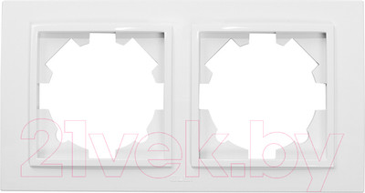 Рамка для выключателей и розеток El-Bi Zena / 500-015600-226 (белый)