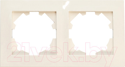 Рамка для выключателей и розеток El-Bi Vega 510-010300-226 (кремовый)