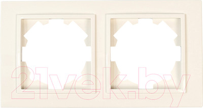 Рамка для выключателей и розеток El-Bi Zena / 500-010300-226 (кремовый)