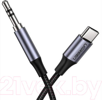 Кабель Ugreen AV143 / 30633 (1м, серый)