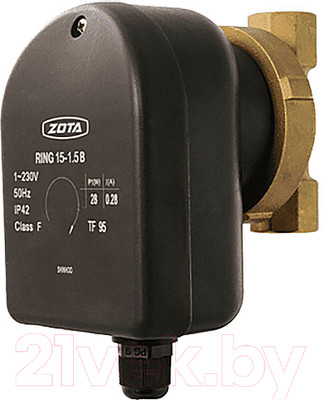 Циркуляционный насос Zota Ring для горячего водоснабжения 15-1.5B (37510)