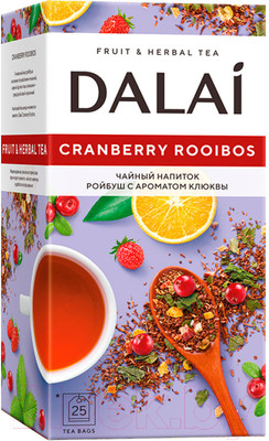 Чайный напиток Dalai Cranberry Rooibos / 12250 (25пак )