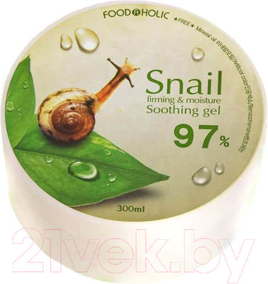 Гель для тела FoodaHolic Snail Soothing Gel 95% (300мл)