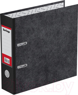 Папка-регистратор Berlingo AM5710 (черный)