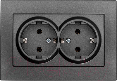 Розетка El-Bi Vega / 510-011130-907 (дымчатый)