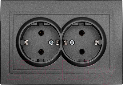 Розетка El-Bi Zena / 500-011120-908 (дымчатый)