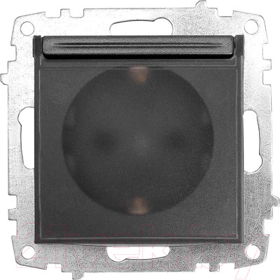 Розетка El-Bi Zena-Vega / 609-011100-218 (дымчатый)