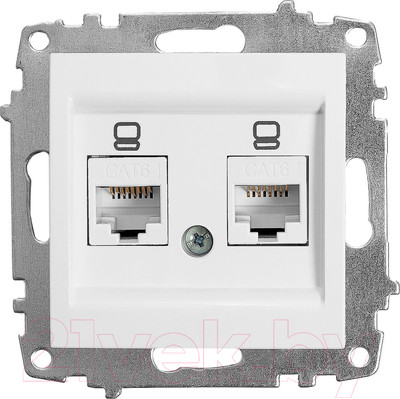 Розетка El-Bi Zena-Vega / 609-015600-248 (белый)