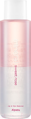 Лосьон для снятия макияжа A'Pieu Mineral Lip&Eye Remover Sweet Rose (250мл)