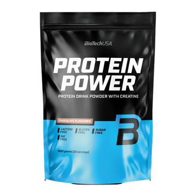 Протеин BioTechUSA Protein Power Шоколад (1кг)