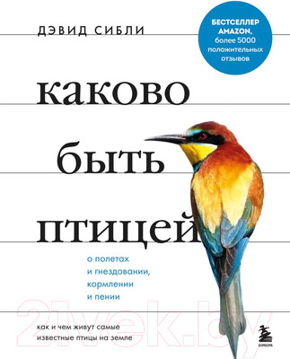 Нехудожественная книга Эксмо Каково быть птицей: о полетах и гнездовании, кормлении и пении (Сибли Д.)