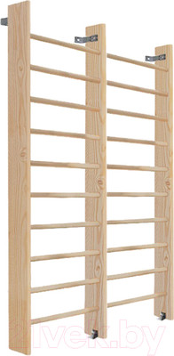 Шведская стенка Dinamika 2-х секционная ZSO-003599 (2.2x1.6, сосна)