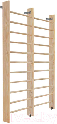 Шведская стенка Dinamika 2-х секционная ZSO-003600 (2.4x1.6, сосна)