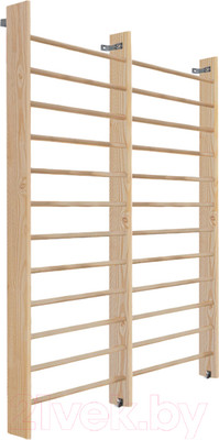 Шведская стенка Dinamika 2-х секционная ZSO-003607 (2.6x2, сосна)