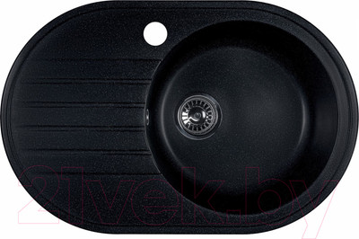 Мойка кухонная БелЭворс Rondo R (черный)