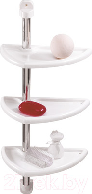 Полка для ванной Primanova M-N16-01 (белый)