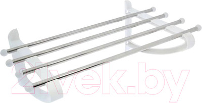 Полка для полотенца Primanova M-B12-01 (белый)