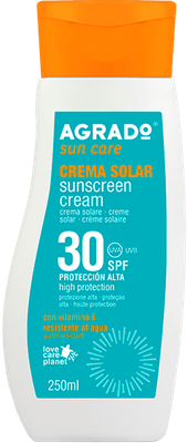 Крем солнцезащитный Agrado Sunscreen Cream SPF30 (250мл)