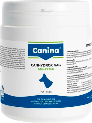 Кормовая добавка для животных Canina Canhydrox GAG 60 Tabletten / 123490 (100г)