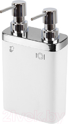 Дозатор моющего средства Primanova M-E11-01 (белый)